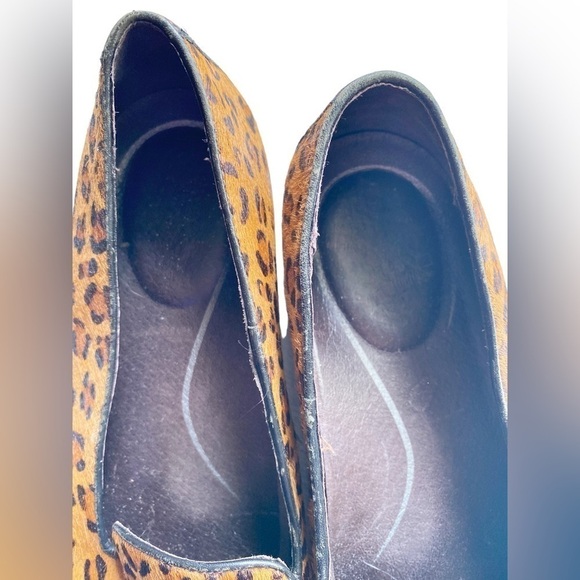 Dansko Olivia Calf Hair Leopard Print Shoes Size 39 - Picture 5 of 12